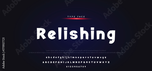 Vector of modern comical font and alphabet. Playful style font design, colorful childish alphabet, letters and numbers vector illustration