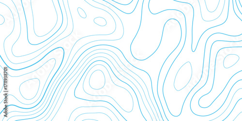 Topographic map background with geographic grid for hiking and mountain sport. luxury topographic wavy pattern and geographic grid map design. paper texture Imitation of a geographical map shade.
