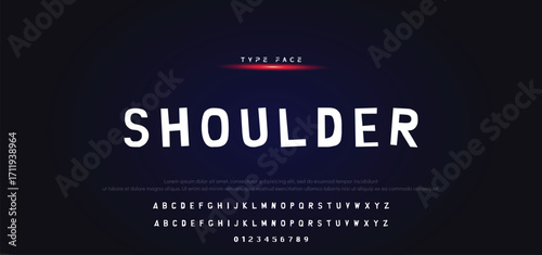 Vector of modern comical font and alphabet. Playful style font design, colorful childish alphabet, letters and numbers vector illustration