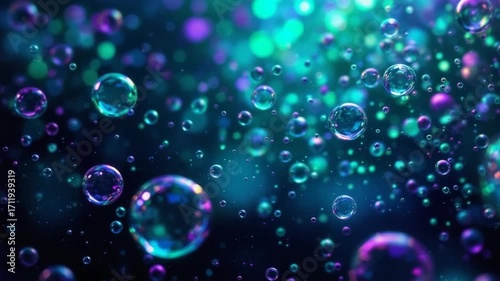 Wallpaper Mural Abstract colorful bubbles Torontodigital.ca