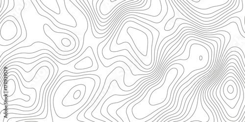 Topographic map background with geographic grid for hiking and mountain sport. luxury topographic wavy pattern and geographic grid map design. paper texture Imitation of a geographical map shade.