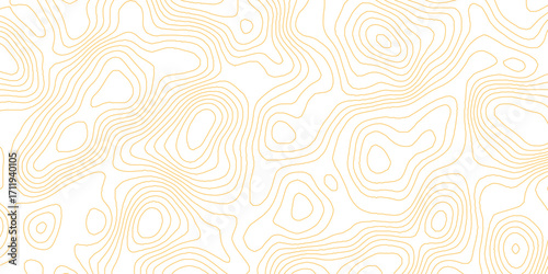 Topographic map background with geographic grid for hiking and mountain sport. luxury topographic wavy pattern and geographic grid map design. paper texture Imitation of a geographical map shade.