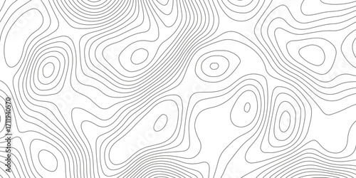 Topographic map background with geographic grid for hiking and mountain sport. luxury topographic wavy pattern and geographic grid map design. paper texture Imitation of a geographical map shade.