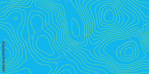 Topographic map background with geographic grid for hiking and mountain sport. luxury topographic wavy pattern and geographic grid map design. paper texture Imitation of a geographical map shades.