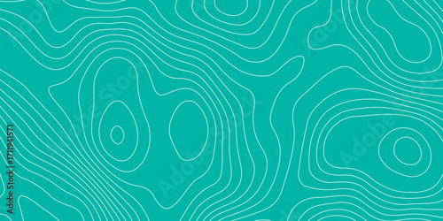 Topographic map background with geographic grid for hiking and mountain sport. luxury topographic wavy pattern and geographic grid map design. paper texture Imitation of a geographical map shades.