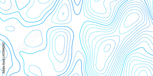 Topographic map background with geographic grid for hiking and mountain sport. luxury topographic wavy pattern and geographic grid map design. paper texture Imitation of a geographical map shades.