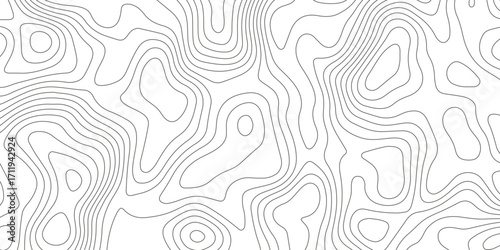 Topographic map background with geographic grid for hiking and mountain sport. luxury topographic wavy pattern and geographic grid map design. paper texture Imitation of a geographical map shades.