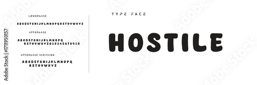 Cartoon audacious alphabet, playful uneven letters, bold geometric graffiti font for kid toy logo, youthful lettering, joyful headlines, and comic book typography. Vector typeset.