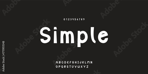 Cartoon audacious alphabet, playful uneven letters, bold geometric graffiti font for kid toy logo, youthful lettering, joyful headlines, and comic book typography. Vector typeset.