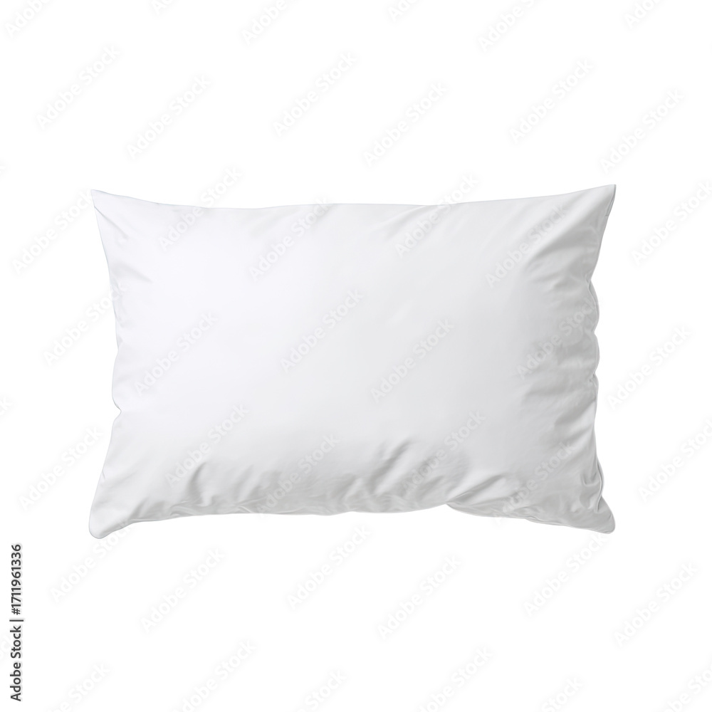 Obraz premium Blank white rectangular pillow