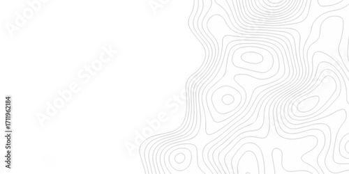 Abstract pattern discovery vector topo diagram design. creative discovery White wave grid stripe line map topography. vector geographic contour mounted map background.	