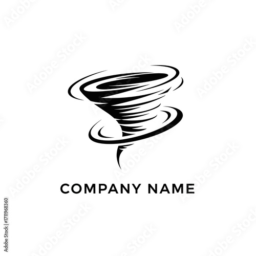 Tornado Illustration - A Powerful Symbol of Natures Fury and Destructive Force.