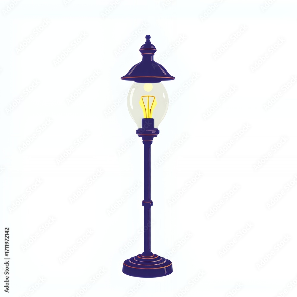 Fototapeta premium lamp vector
