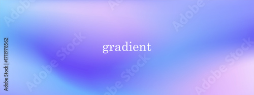 Soft, abstract gradient background with gentle, blurred mesh of cool pastel tones like light blue and lavender. Wide, modern banner, creates a calm, dreamy atmosphere with a subtle holographic feel