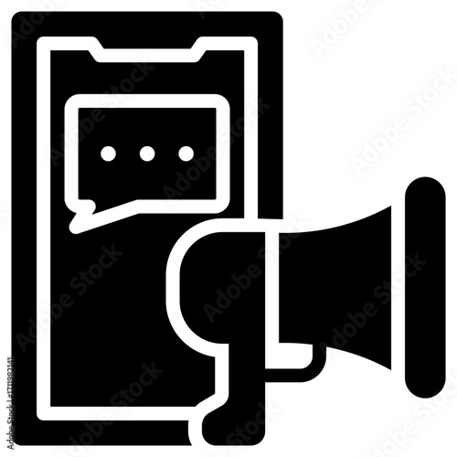 Online marketing icon isolated on white background. vector illustration icon for digital nomad
