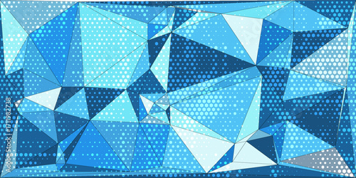 Abstract background. Spotted halftone effect. Dots, circles. Vector clip art