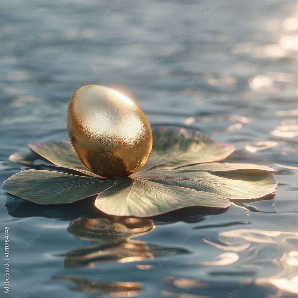 Fototapeta premium Golden egg 