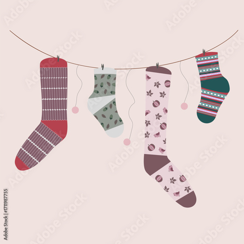 cute autumn socks