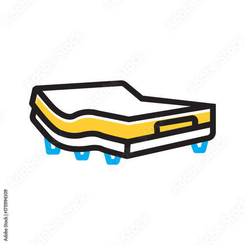 Vector multi color icon for Ergoadaptive