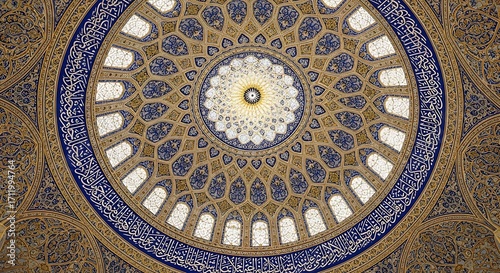 Wallpaper Mural Ornate Dome Interior. Torontodigital.ca