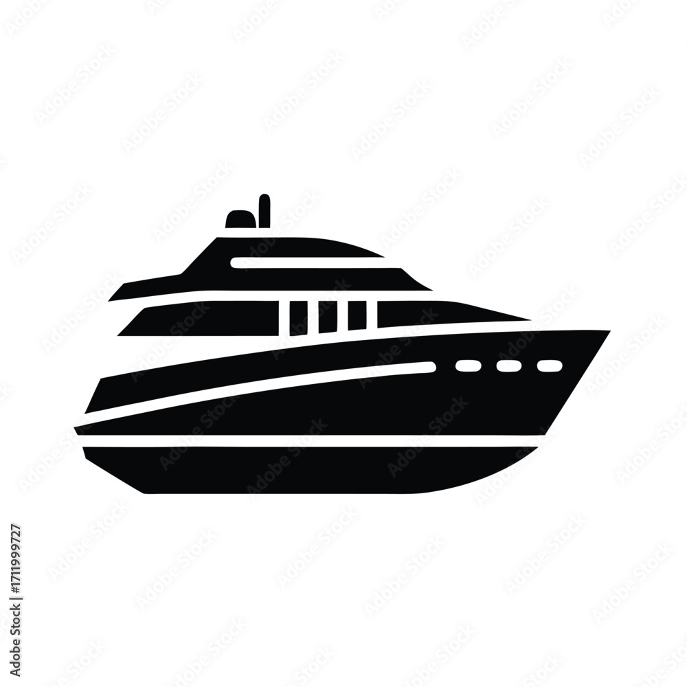 Obraz premium Yacht Icon
