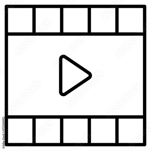 Film line icon