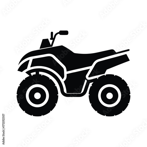 ATV Quad Bike Icon Design