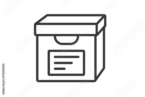 Shelf of books icon in linear style, workspace symbol, organized bookshelf vector illustration, educational concept, reading, library, knowledge, study environment, transparent background