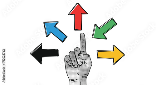 Choosing the right direction is important for success and growth.