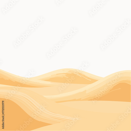 Illustration vectorielle texture dunes abstraites