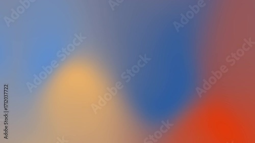 Blurred gradient of blue, grey, and orange colors suitable for backgrounds, digital art, web design, presentations, social media graphics, and branding.