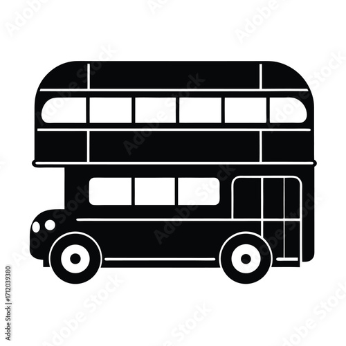 Double Decker Bus Icon