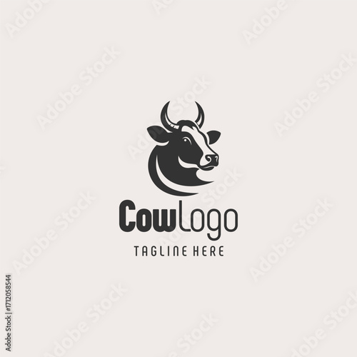 Original Cow Branding Logo Design