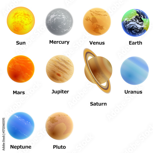 太陽系の星