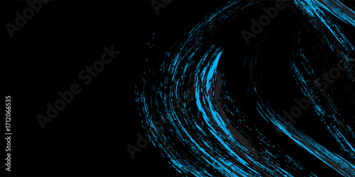 light blue black brush wrap car sticker pattern abstract banner sporty lines light blue black color combination grunge brush pattern.