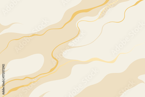 Cream Marble With Subtle Golden Hues