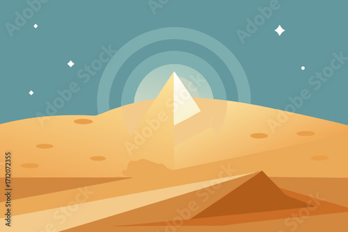 Crystalline Sand Shining In Light
