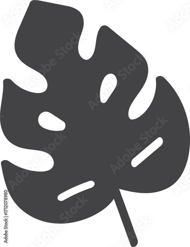 Hand-drawn leaf illustration PNG with transparent background, botanical doodle leaf design, minimal decorative foliage element for nature, eco, organic and floral design projects