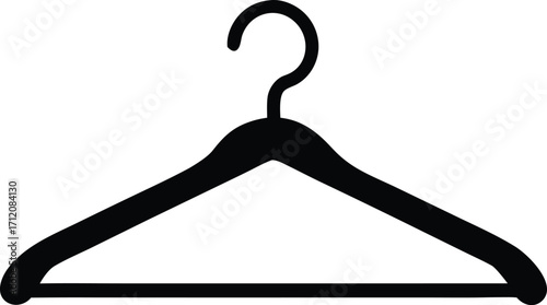retail store clothes hanger vector illustration
