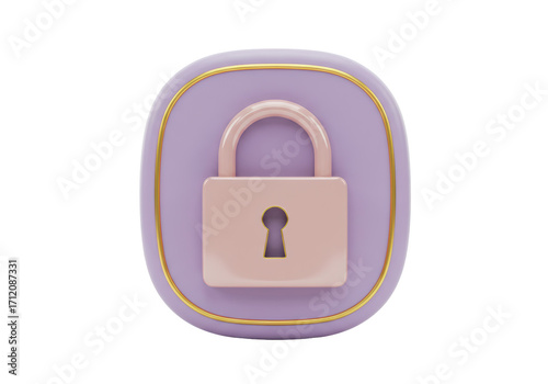 Free Download Isolated application security padlock symbol for online protection, website safety - GFXLoad