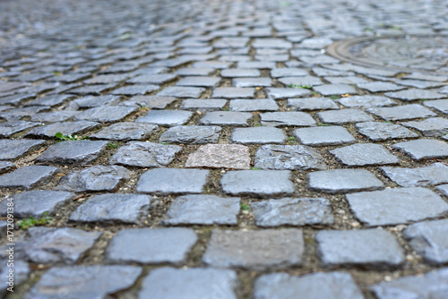 paving stone road