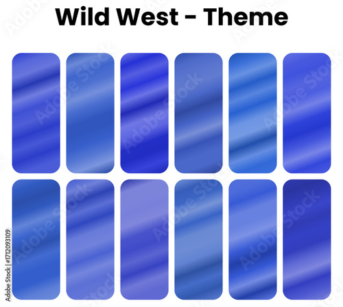 Go on a journey through the desert with this Wild West gradient pack. These sun-baked, earthy gradients evoke the dusty landscapes and fiery sunsets of a western film. A rugged and adventurous collect