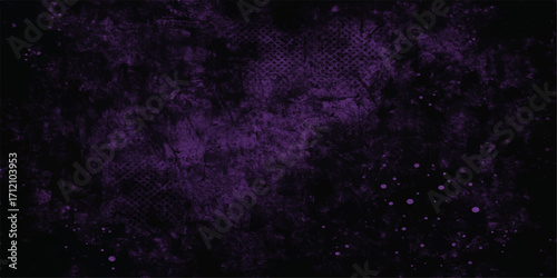 A deep purple and indigo galactic nebula with starlight textures against a dark cosmic background