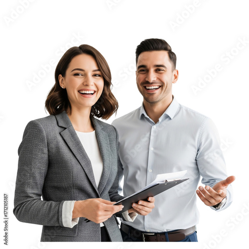 business people with tablet computer