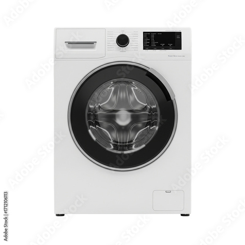 washing machine isolated on white background