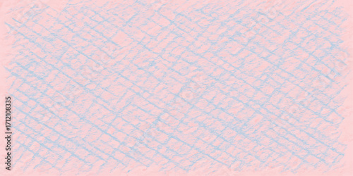 Grunge pink and white vintage fabric texture with distressed lines design background for a retro digital art decoration
