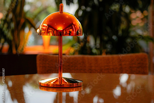Retro Copper Table Lamp