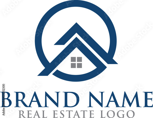 Modern Construction Company Logo Vector