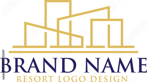Luxury Property Logo Vector Template