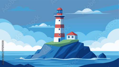 Located on a remote and windswept coastline this lighthouse has watched over the treacherous waters for centuries a reminder of the bravery and determination of those who built it.